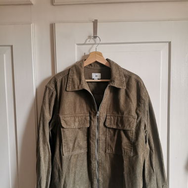 Cord Jacke mit Zipper