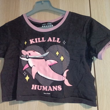 Dolphin crop top