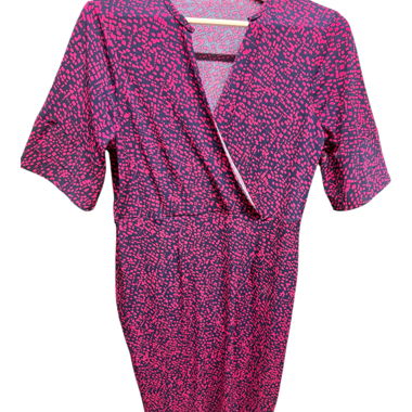 Pinkes midi Kleid