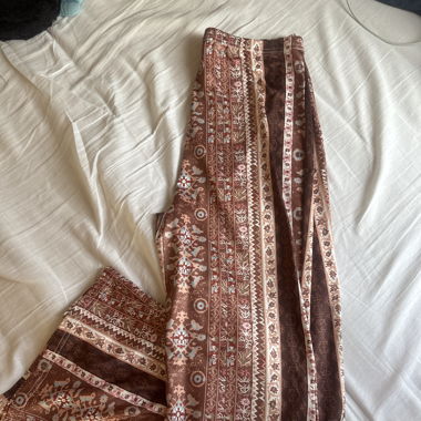 Fabric trousers