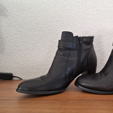 Bottine cuir
