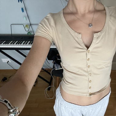 Beige t-shirt 