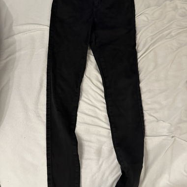 Schwarze Skinny Jeans