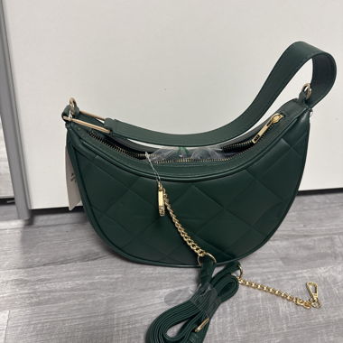 Sac bandoulière vert à chaîne