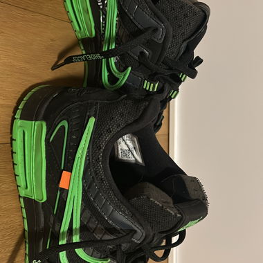 Nike Off-White black and green sneakers