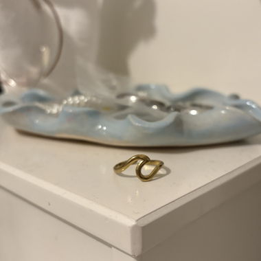 Anello Golden Wave