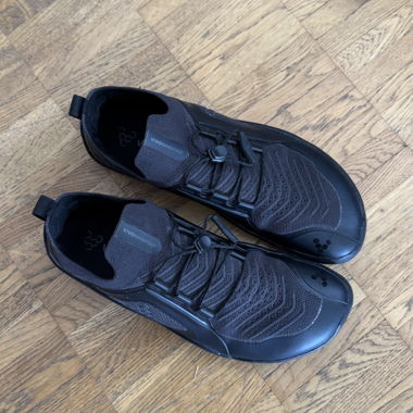 Black Vivobarefoot Primus Trail Knit FG (W) 39