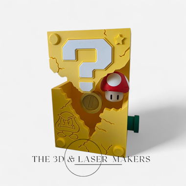Mario Question Block Decor
