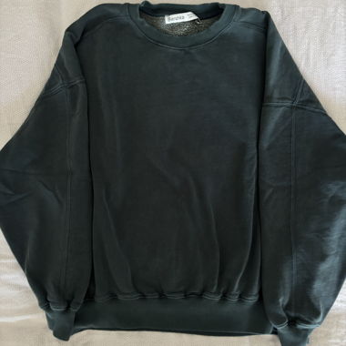Felpa Bershka verde scuro