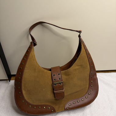 Y2K Corduroy Crossbody Bag