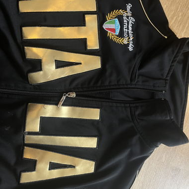 "Italia" Zipper/ Jacket