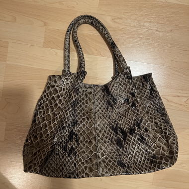 Tasche Schlangenmuster