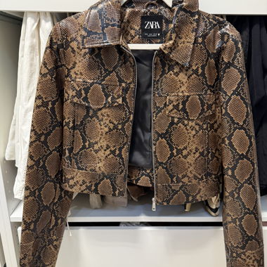 Lederjacke