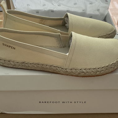 Espadrillas SHAPEN barefoot beige slip-on