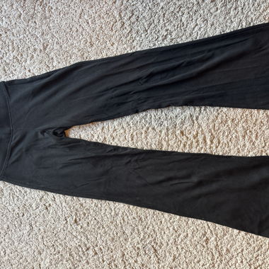 Pantaloni da training neri a zampa