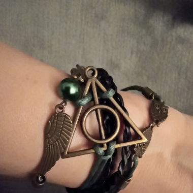 Bracelet Harry Potter Serpentard 