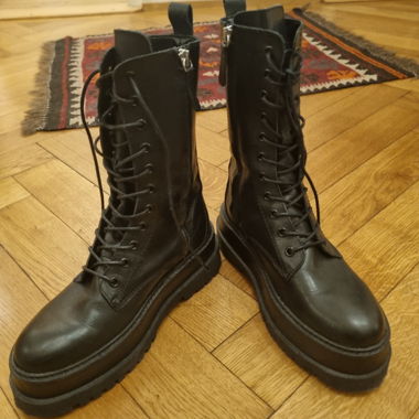 MANGO Boots cuir