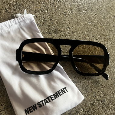 Lunettes de soleil Statement noires