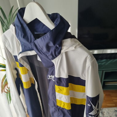 Vintage Helly Hansen Regenjacke Grösse S