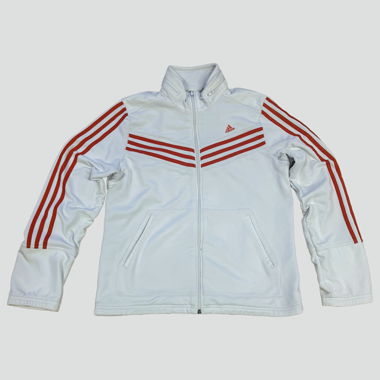 Vintage Adidas three stripes track jacket