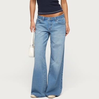 Hosen mit tiefer Taille