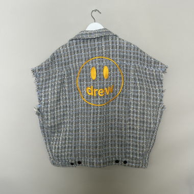 Drew House Tweed-Weste ohne Ärmel
