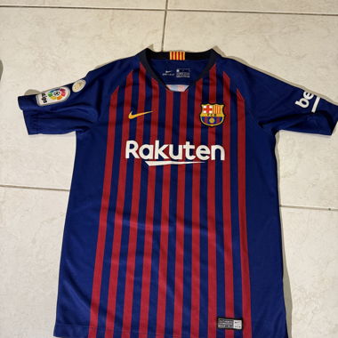 Maglia originale del Barcellona di Messi
