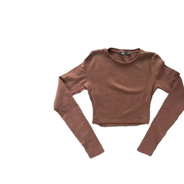 Zara Top brown