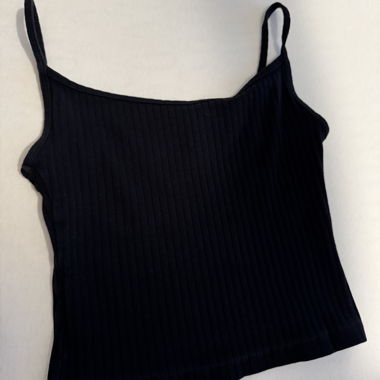 CROPTOP NOIR