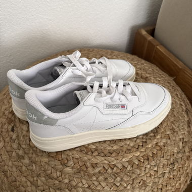 Reebok white sneakers