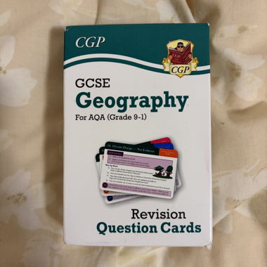 GCSE-Geographie-Revisionskarten
