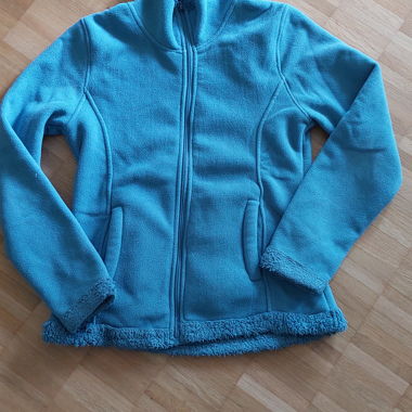 Fleecejacke mit Reissverschluss