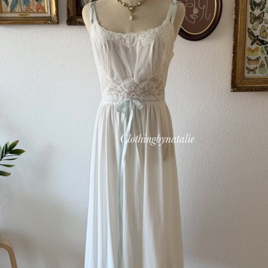 Vanity Fair Babydoll in Nylon Bianco taglia S