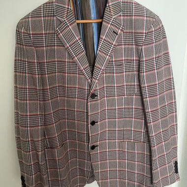 ETRO Blazer Gr. 54 – Kariert - Made in Italy 