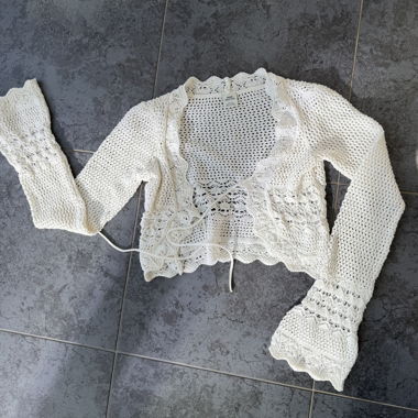 BDG Urban Outfitters Tie front Strickjacke