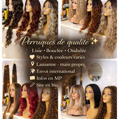 Perruque toutes sortes de coupes (en mp)