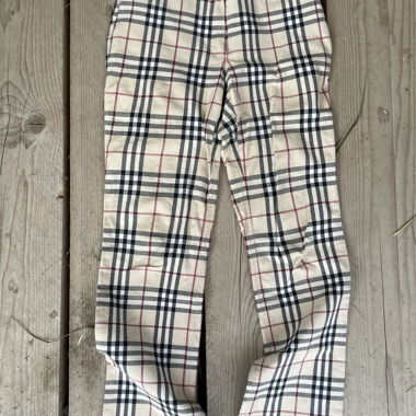 Pantaloni Burberry a quadri