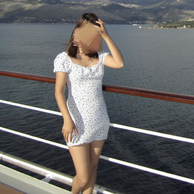 H&M Floral Kurzarmkleid