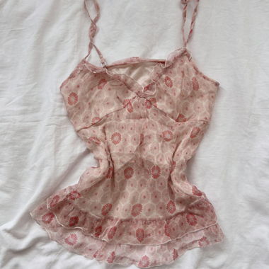 vintage cami top size M 