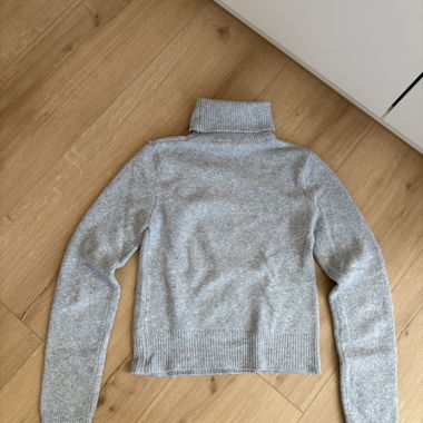 Maglione a Collo Alto Grigio