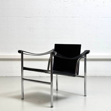LC1 Leder Sessel von Le Corbusier für Cassina 