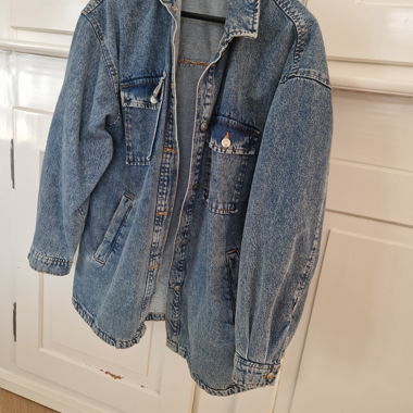 Veste en jean bleue