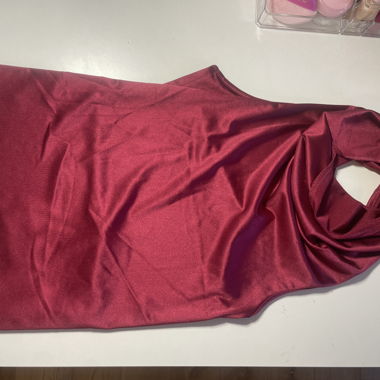 Top senza maniche rosso