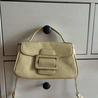 Kleine gelbe Zara-Tasche