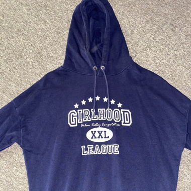Navy blue oversized Hoodie