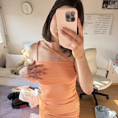 Robe orange