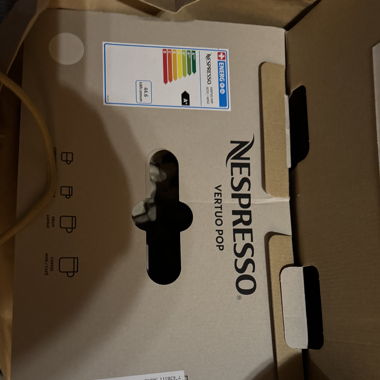 Machine Nespresso vertuo pop