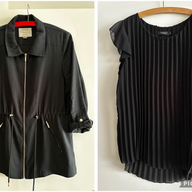 Blouse and Jacket Set - Size L/XL