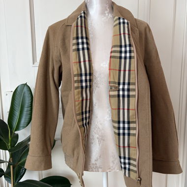 Original Burberry Jacket with Check Lining