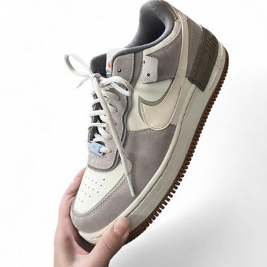 Nike AF1 SHADOW pastel gris violet beige
